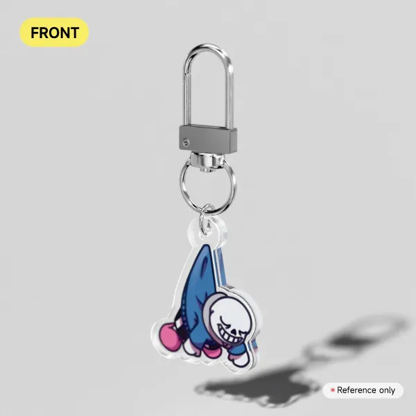 Undertale Sans Clear Acrylic Keychains