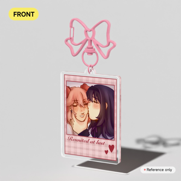 Madoka and Homura keychain
