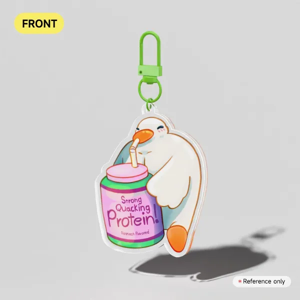 Muscle Duck Eating Protein