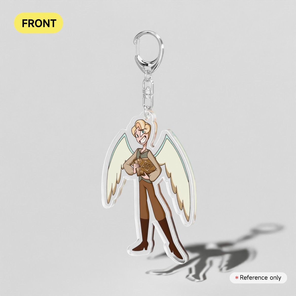 Hazbin Hotel Pirates | Missionary Peter - Clear Acrylic Keychains