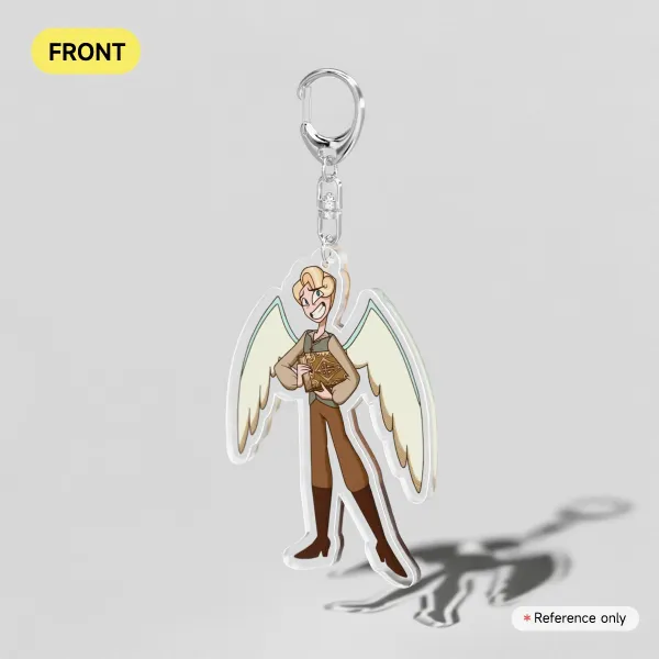Hazbin Hotel Pirates | Missionary Peter - Clear Acrylic Keychains