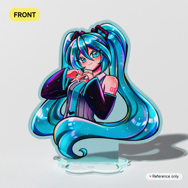Miku Hatsune - Colored Edge Acrylic Standees