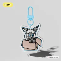 Akatius In A Box - Clear Acrylic Keychain