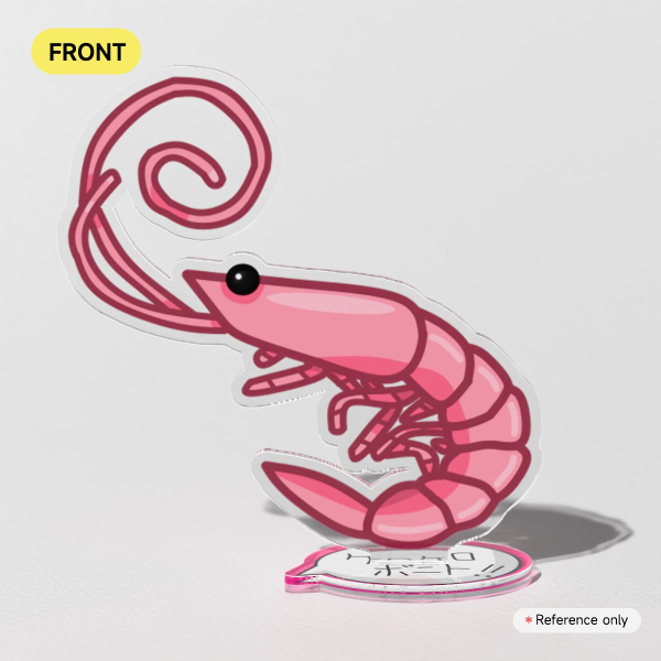 Kero Kero Bonito - Flamingo Shrimp Standee
