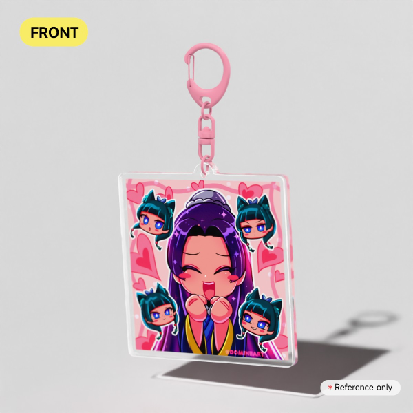 Jinshi x Mao Mao - apothecary diaries - Clear Acrylic anime couple Keychain