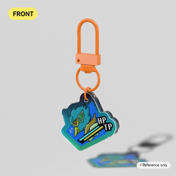 BERDLY Battle UI Keychain