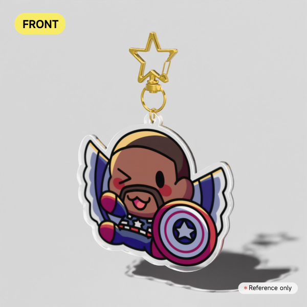 Captain America Acrylic Keychains