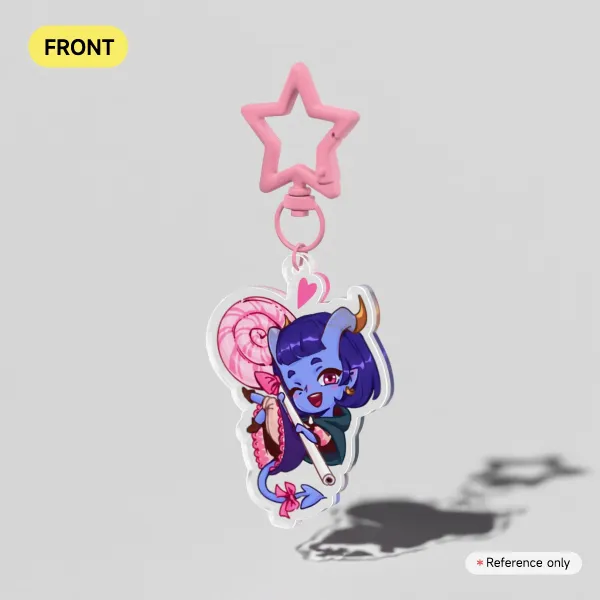 Jester Lavorre Acrylic Keychain