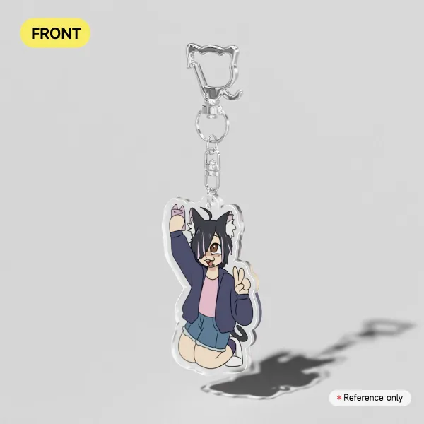 Hame Neko Keychain