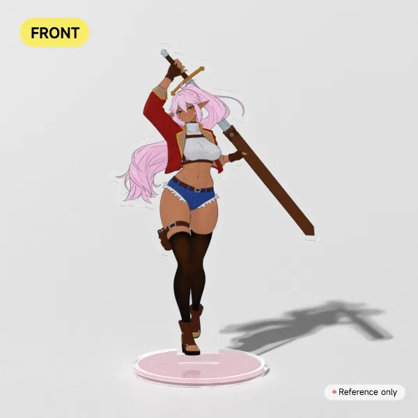Elika Sword Draw Acrylic Standee