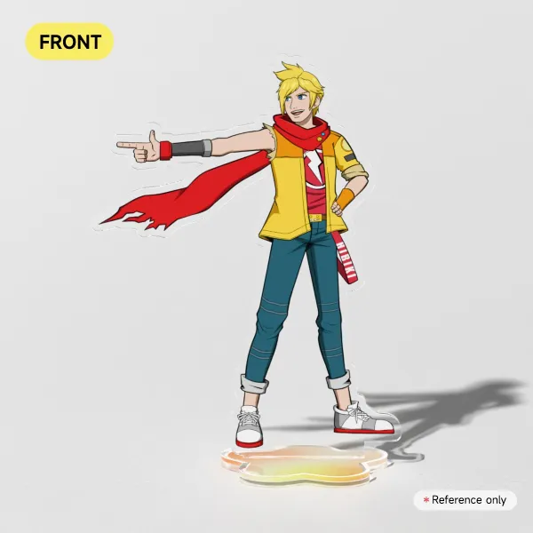 Prompto Cosplaying Chai Acrylic Standee