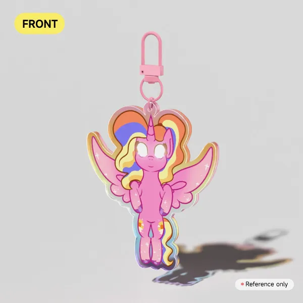 Alicorn Luster Dawn Keychain