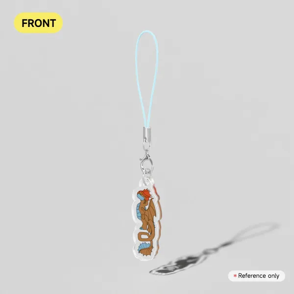 Cloudjumper Clear Acrylic Keychains
