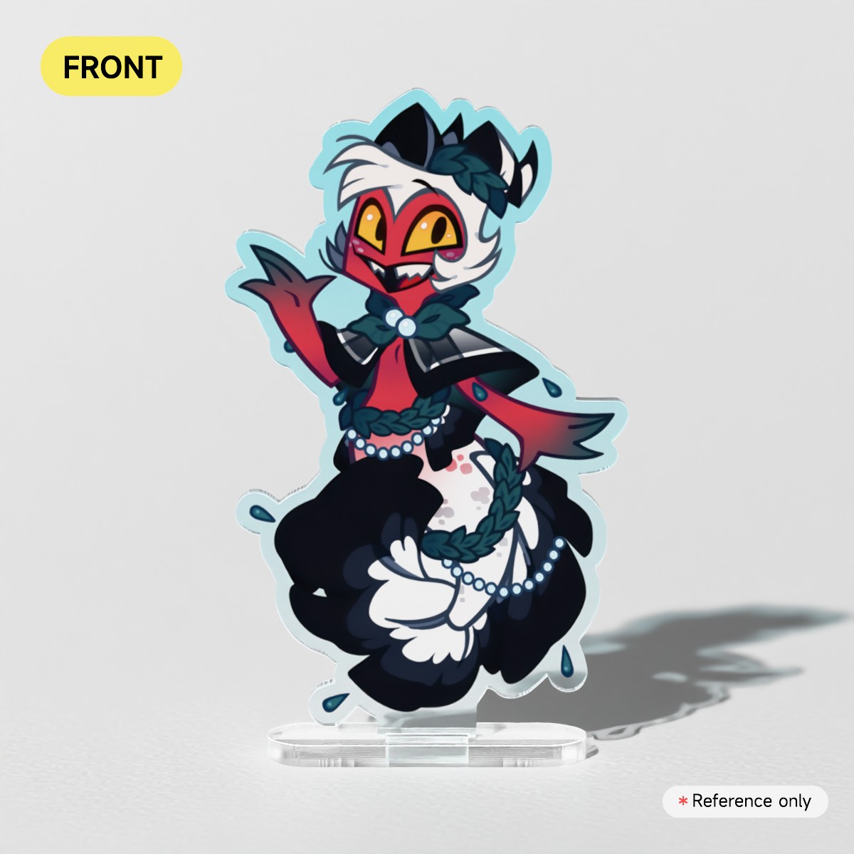 Mermaid Moxxie | Clear Acrylic Standees