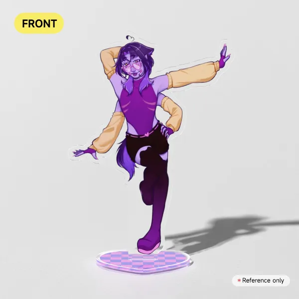 Clear Acrylic Standee - Spooder Pose!