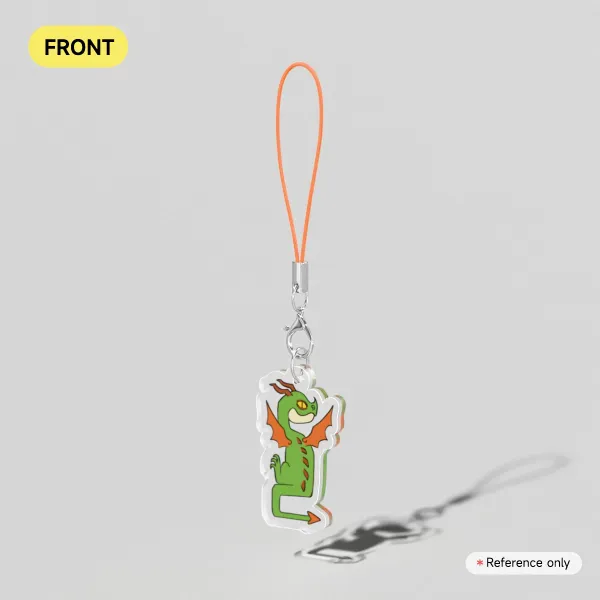 Terrible Terror Clear Acrylic Keychains