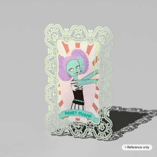 Freak Du Chic Honey Swamp Monster High lace postcard