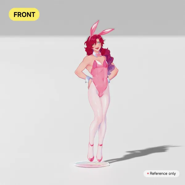 Bunny Nikilah Clear Acrylic Standee