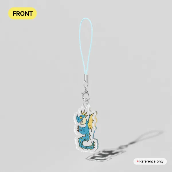 Stormfly Clear Acrylic Keychains