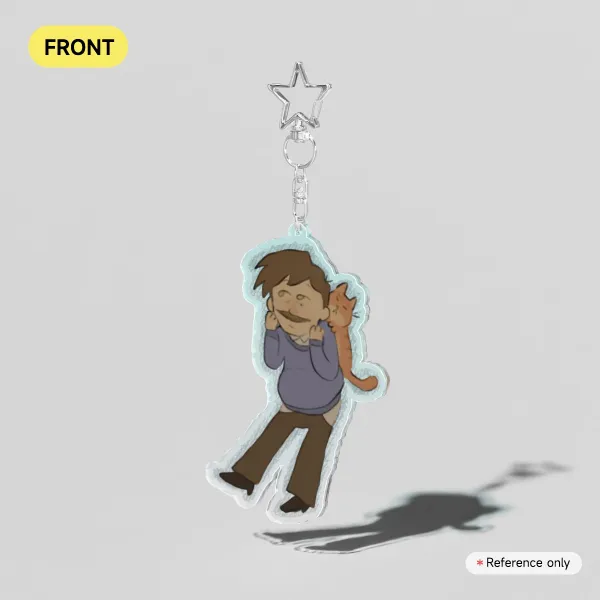 Nathan Freeling - Haunted Hotel |  Clear Acrylic Keychains