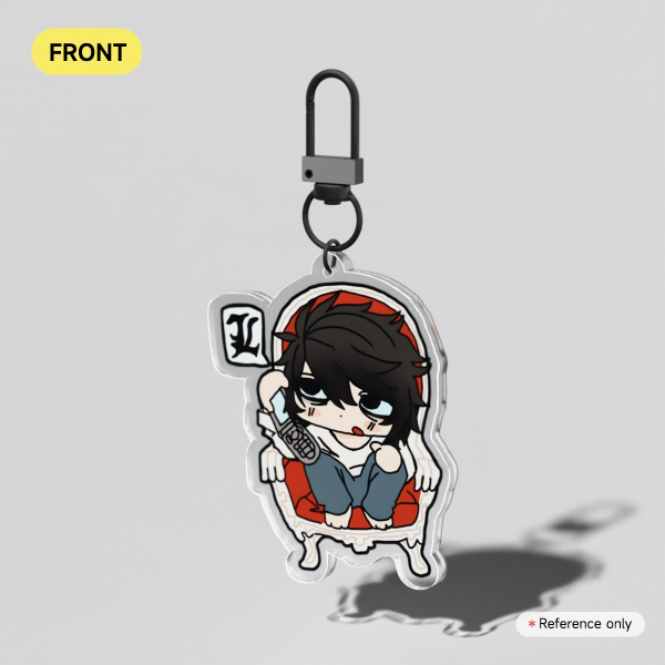 L Acrylic Keychain