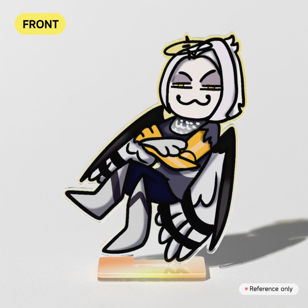Lute Colored Edge Acrylic Standee