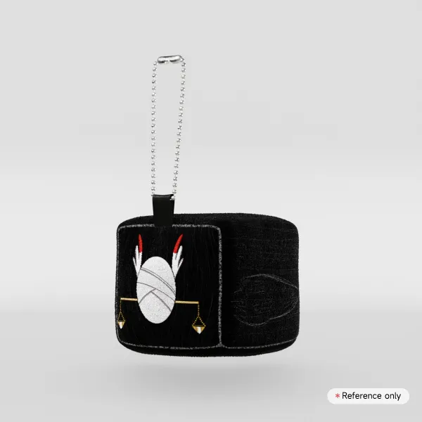 Lobotomy Corporation Judgment Bird cube Keychain