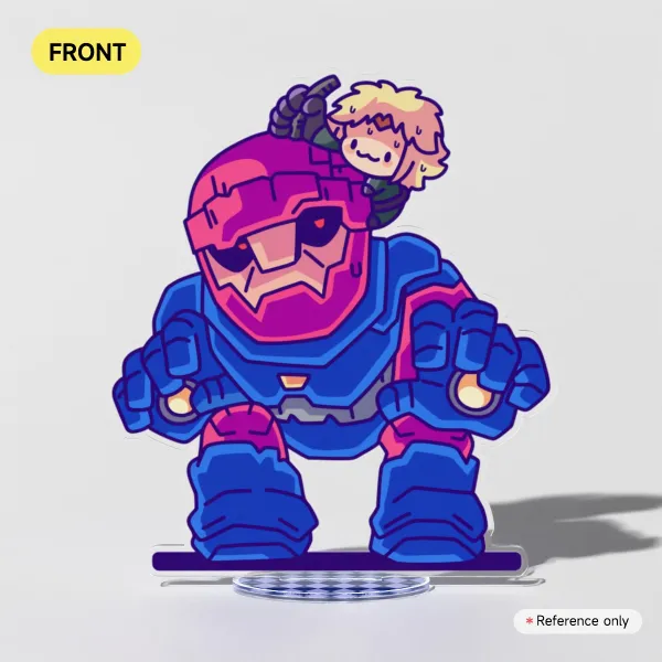 SmoLena VS Sentinel Acrylic Standees