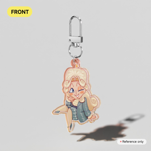Scandalabra Acrylic Keychain (textless)