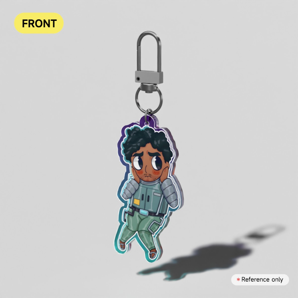 Hector Acrylic Keychain (textless)
