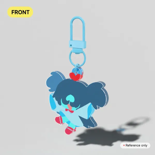 AQUA Acrylic Keychain