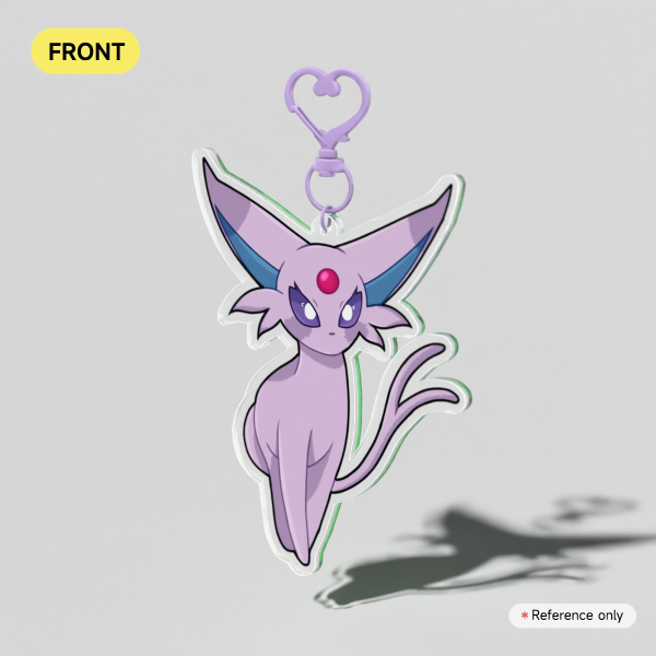 Espeon (Shiny Back) Acrylic Keychain (Pokémon)