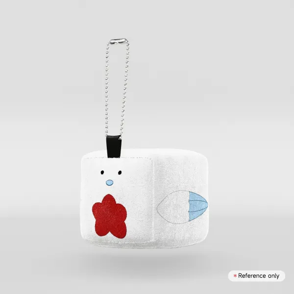 Lobotomy Corporation Punishing Bird Plush Cube Keychain