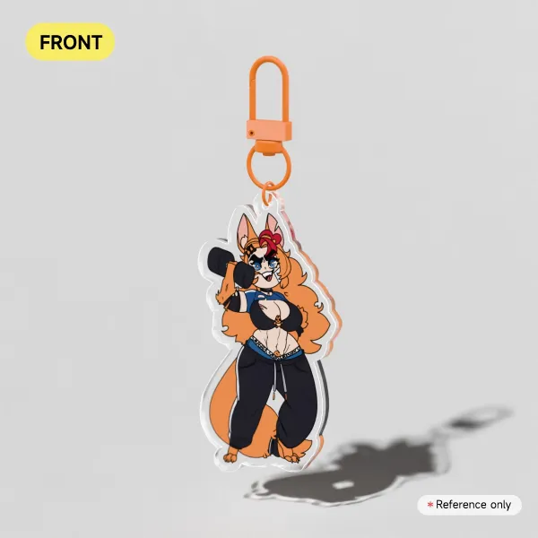 Buffpup Keychain