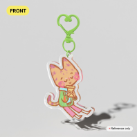 Cozy drink Acrylic Keychain