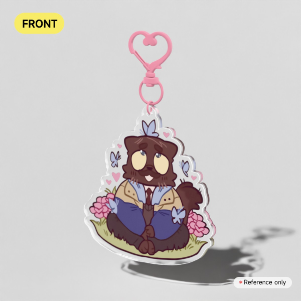 Kitty Lars Lindstrom Keychain