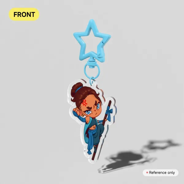 Beauregard Lionett Acrylic Keychain