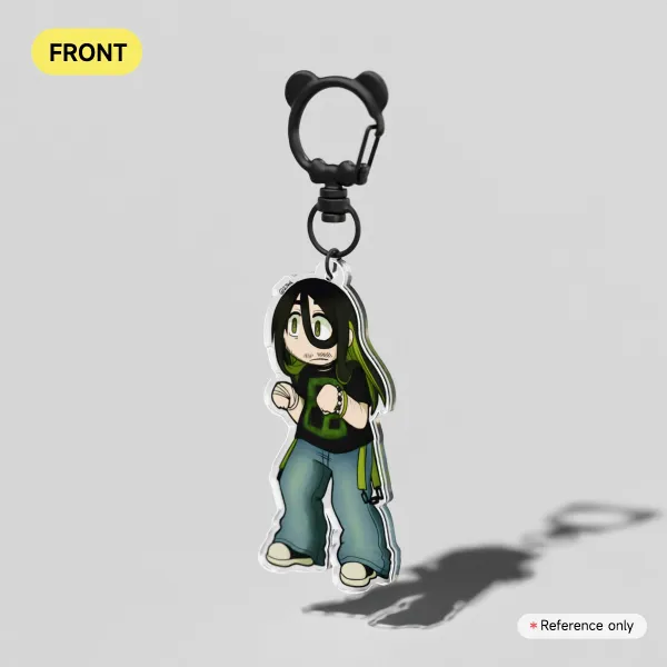 Jonah Clear Acrylic Keychain