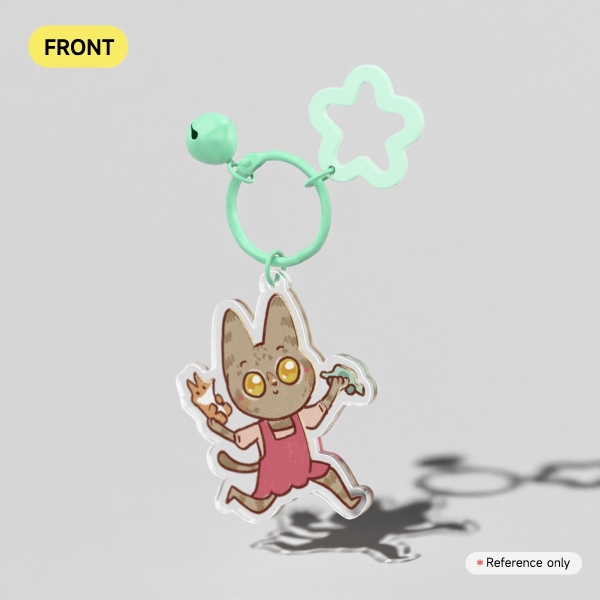 Let’s play Acrylic Keychain