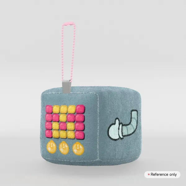Mettaton Plush Cube Keychain
