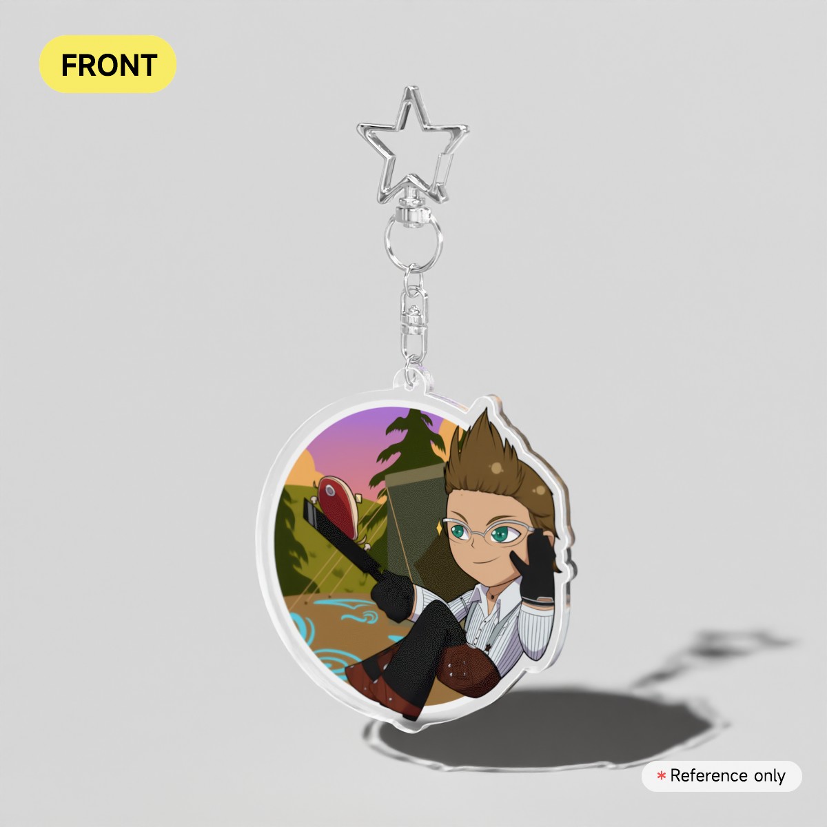 Casual Hobbies Ignis Acrylic Keychain