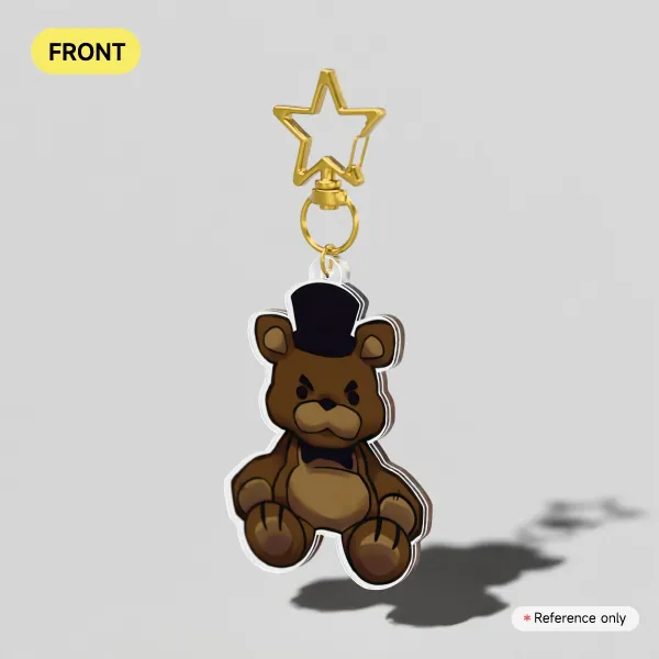 Freddy Full Bleed Acrylic Keychains