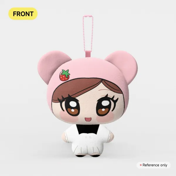 hachi nana plush keychain