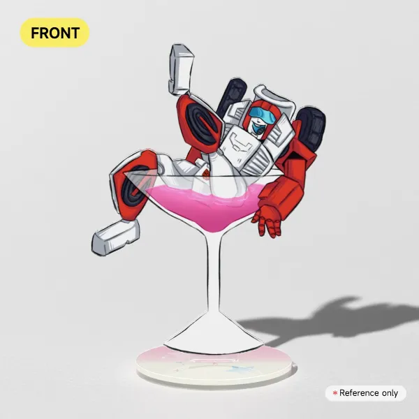 Swerve Transformers MTMTE More Than Meets The Eye Acrylic Standee
