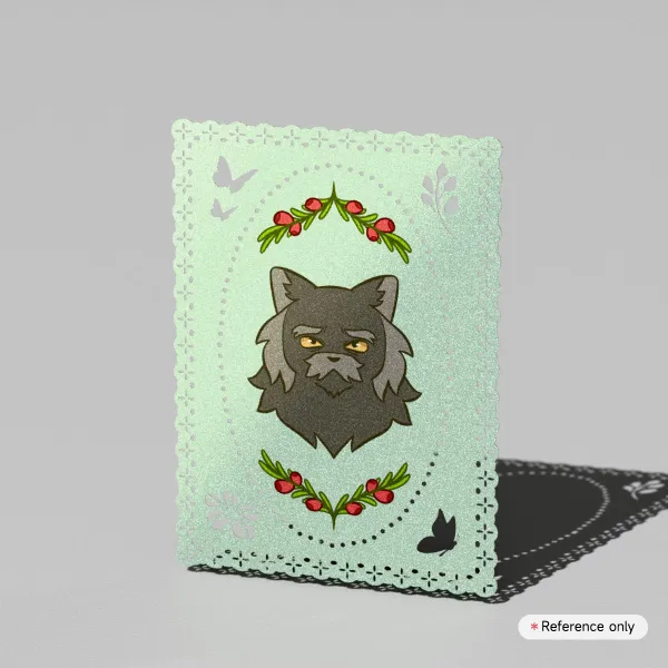 Yellowfang Deathberry Lace Photocard