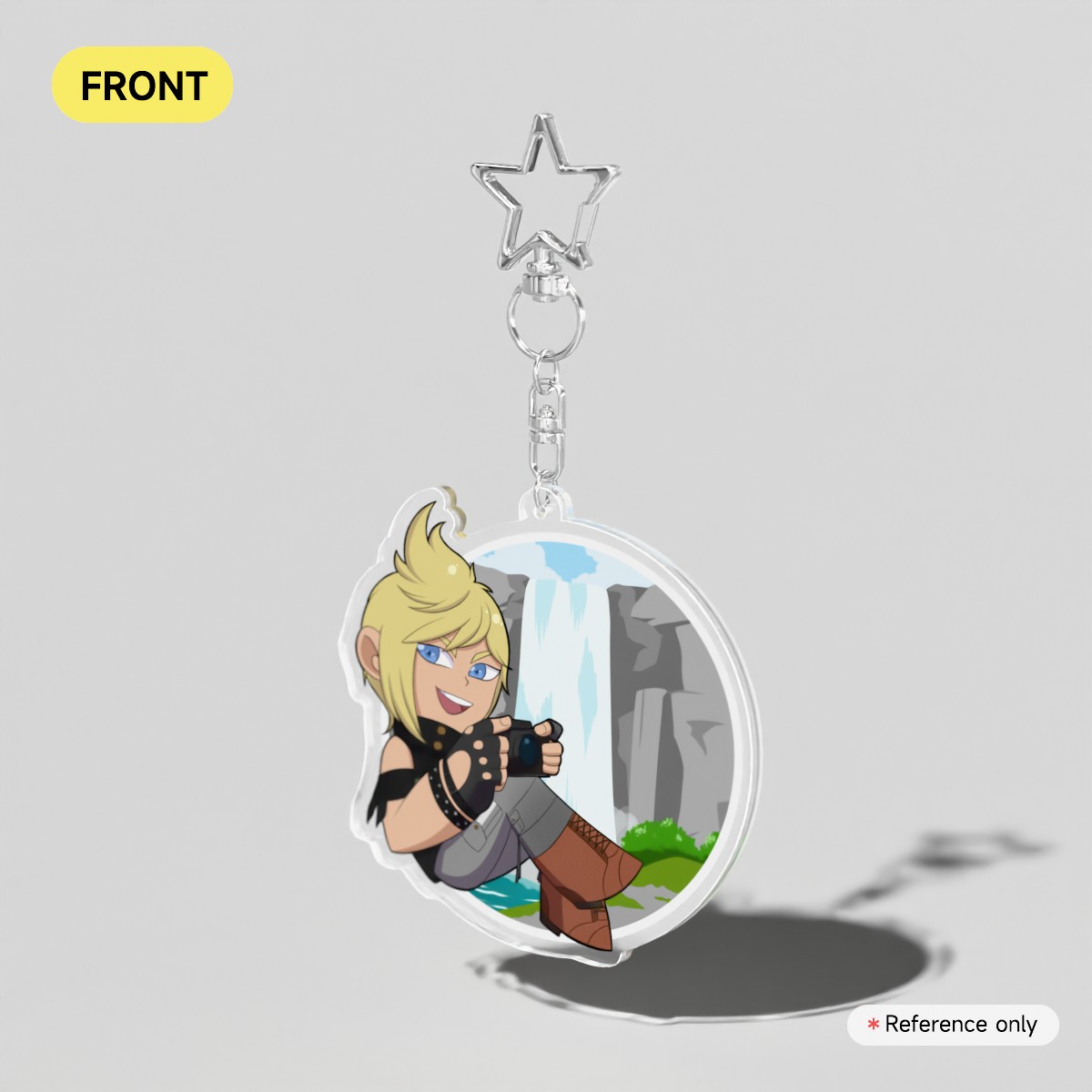 Casual Hobbies Prompto Acrylic Keychain