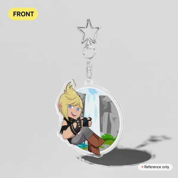 Casual Hobbies Prompto Acrylic Keychain