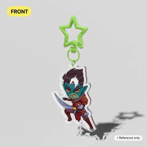 Fjord Stone Acrylic Keychain