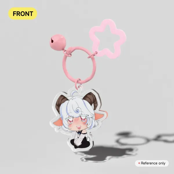 Juno Fancy Fleece Keychain