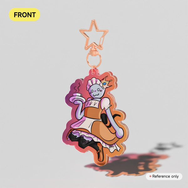 King Pumpkin Maid Keychain
